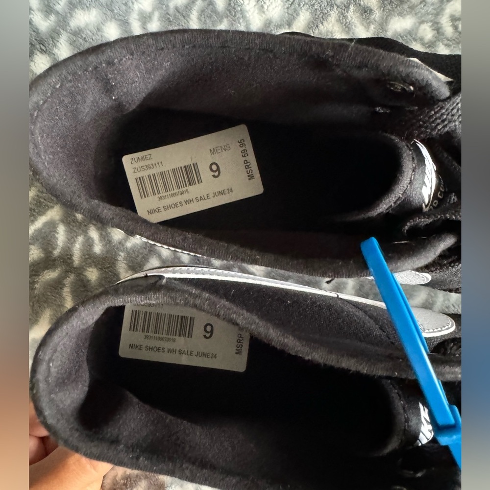 Nike SB Black Canvas Blazer Court Mid - Picture 7 of 7